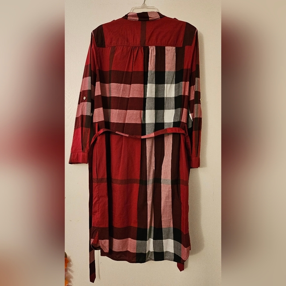 Burberry Check Cotton Shirt Dress - Picture 6 of 7
